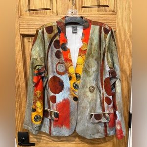 Simply Art by Dolcezza jacket and matching scarf.
